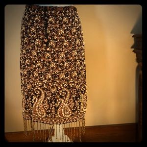 Amazing beaded skirt
